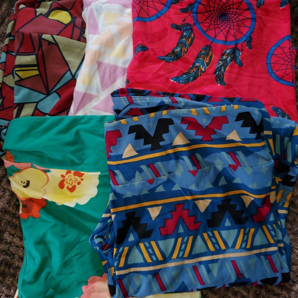 5 pairs of LuLaRoe leggings